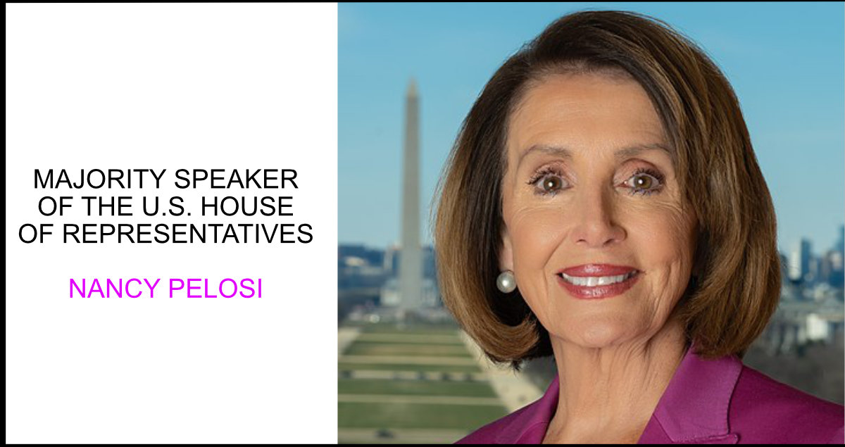 Majority Speaker Nancy Pelosi