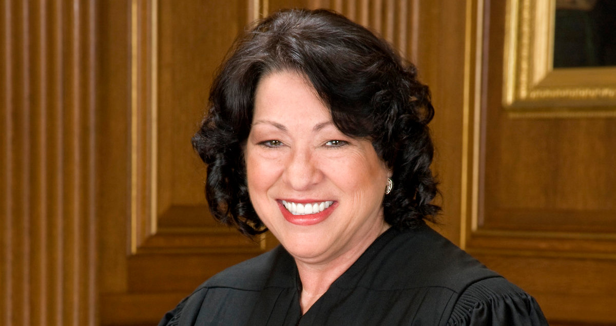 Justice Sonia Sotomayer