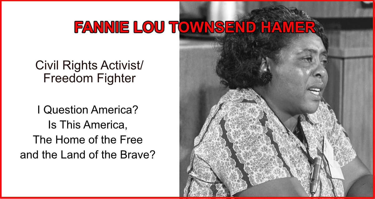 Fannie Lou Townsend Hamer