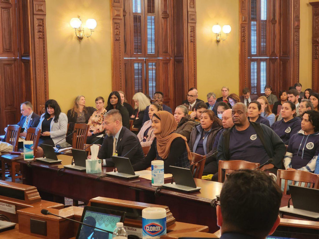 Photo of Syed in Committee