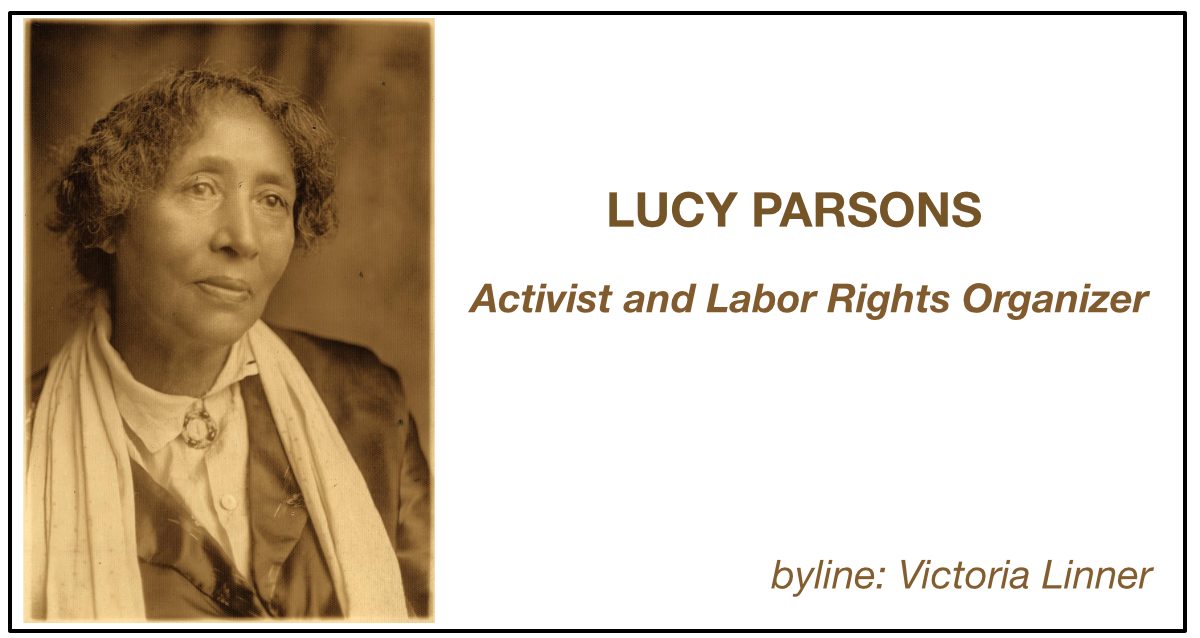Lucy Parsons webgraphic