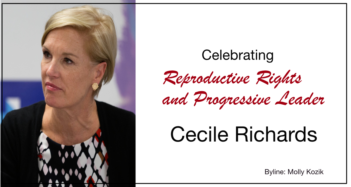 Cecile Richards webgraphic