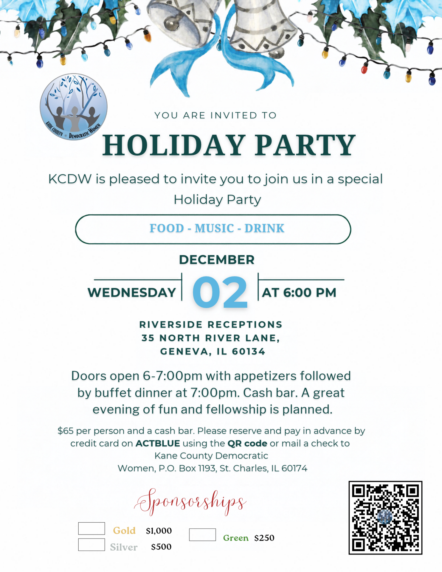 KCDW Holiday Flyer